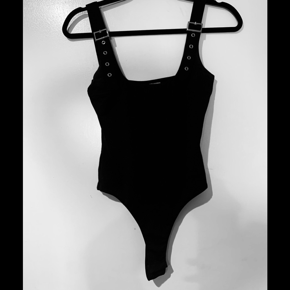 Jordyn jagger black belt bodysuit